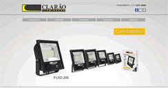 Desktop Screenshot of claraoiluminacao.com.br